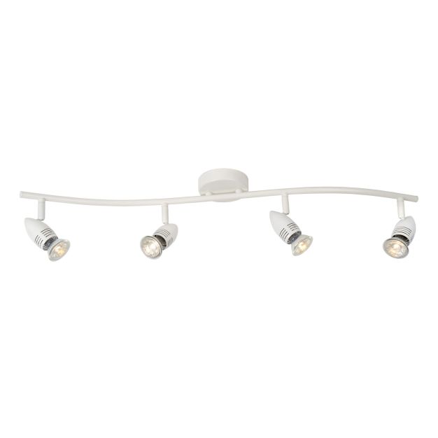 Lucide Caro 4 - spot en saillie - 78 x 9 x 13 cm - 4 x 5W LED inclus - blanc