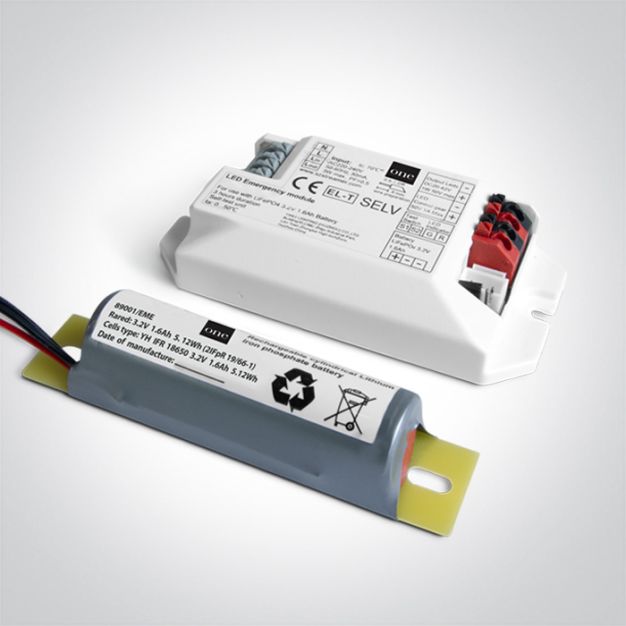 ONE Light Emergency Lights - Kit d'urgence 1W pour luminaires LED 1-30W