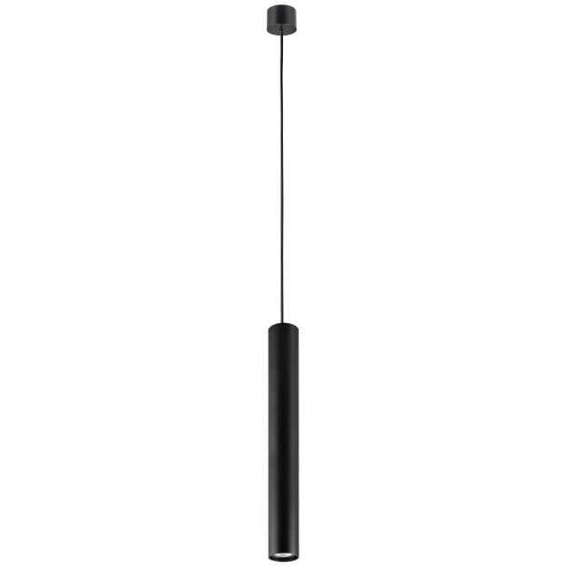 VK Lighting Edelle - suspension - Ø 5,6 x 203 cm - noir