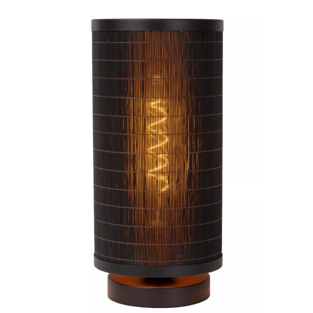 Lucide Tagalog - lampe à poser - Ø 15 x 32 cm - noir