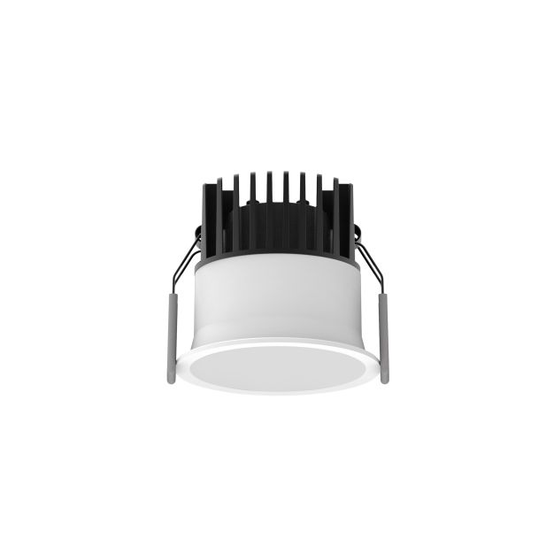 Nova Luce Blade - spot à encastrer - Ø 78 mm, Ø 72 mm à encastrer - 12W LED inclus - IP65 - blanc