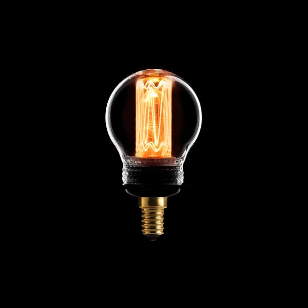 ETH LED Filament Ball - E14 - 2,3W dimmable - 2000K - transparent