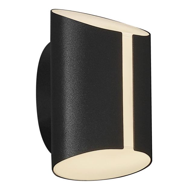 Nordlux Smart Grip - applique murale - éclairage intelligent - 9,7 x 15 x 18 cm - 9W LED inclus - IP54 - noir