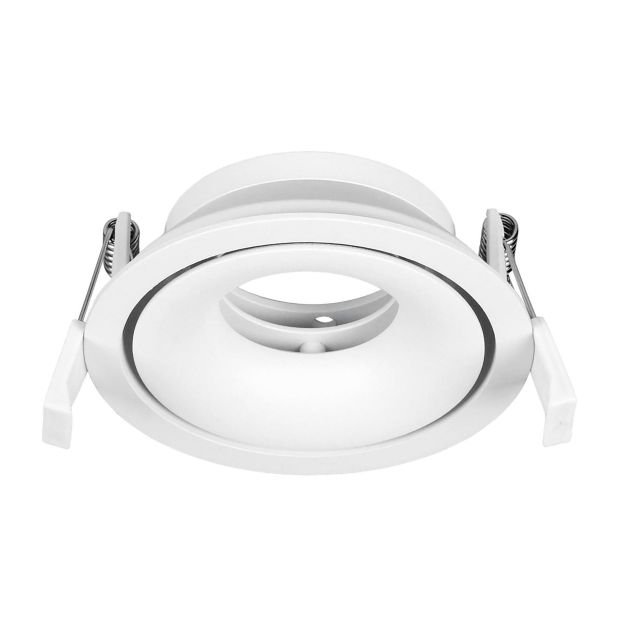 Nova Luce Enzo - spot encastrable - Ø 105 mm, Ø 100 mm encastrable - blanc
