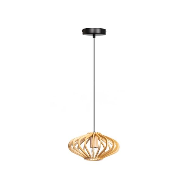 ETH Tess - suspension - Ø 25 cm - marron clair