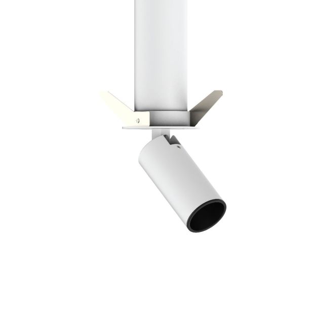 VK Lighting Coko - spot encastrable avec rosace encastrée - Ø 3,5 x 7,3 cm - Ø 60 mm taille de montage, Ø 50 mm taille d'encastrement - 6W LED incl. - blanc