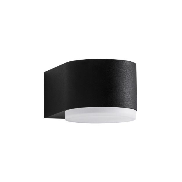 Nova Luce Nus - applique d'extérieur - 9 x 13,2 x 6,9 cm - 4W LED inclus - IP54 - noir