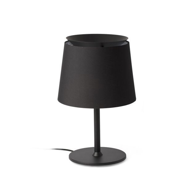 Faro Savoy - lampe à poser - Ø 32 x 51 cm - noir