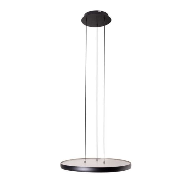 Maxlight Vik - lampe suspendue - Ø 48 x 120 cm - 40W LED inclus - noir et or