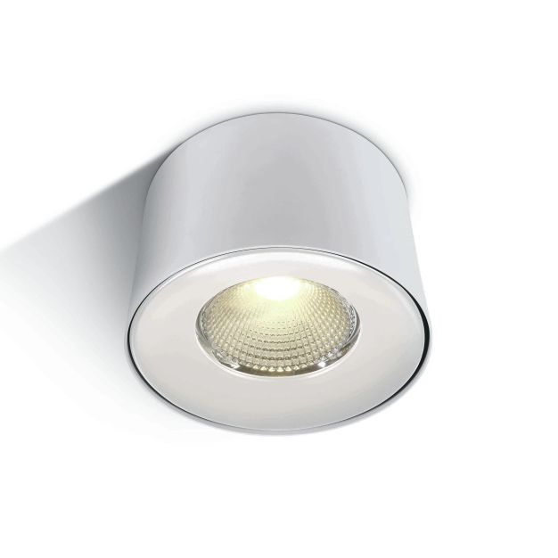 ONE Light COB LED Cylindres d'intérieur - spot en saillie 1L - Ø 19,8 x 13,8 cm - 30W LED inclus - blanc