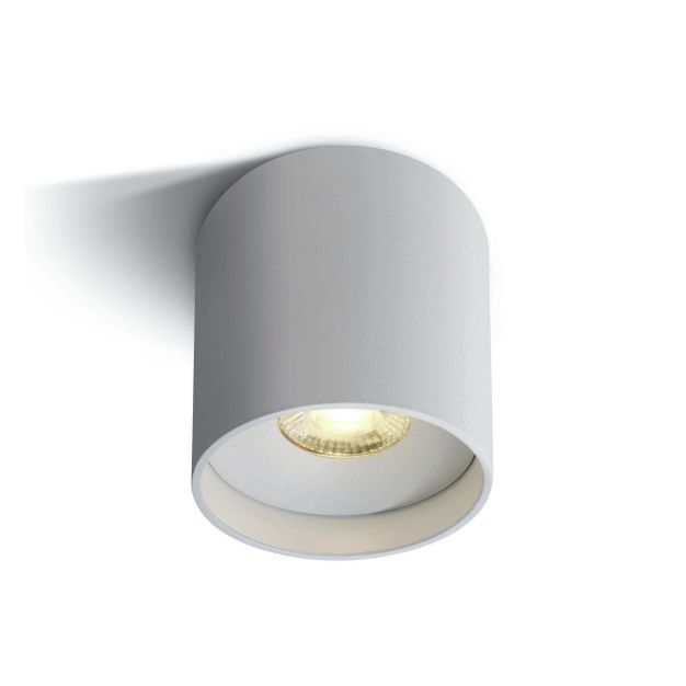 ONE Light LED Fashion Cylinders - spot en saillie 1L - Ø 10 x 10 cm - 22W LED inclus - blanc
