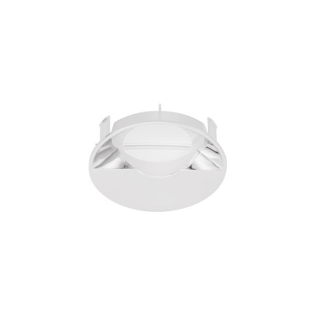 Nova Luce Wall Washer - cache pour spot encastré avec anti-éblouissement - argenté