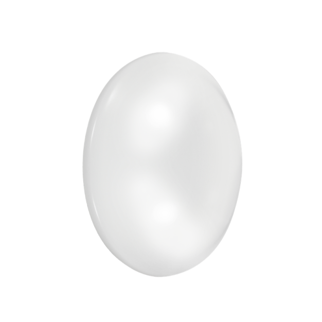Century Italia Blanca Perla - lampe de plafond - Ø 26,5 x 10 cm - 14W LED inclus - blanc
