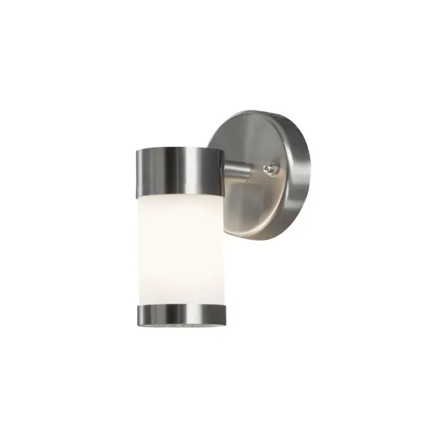 Konstsmide Modena Down - applique murale extérieure - 6 x 9 x 16 cm - IP44 - acier inoxydable