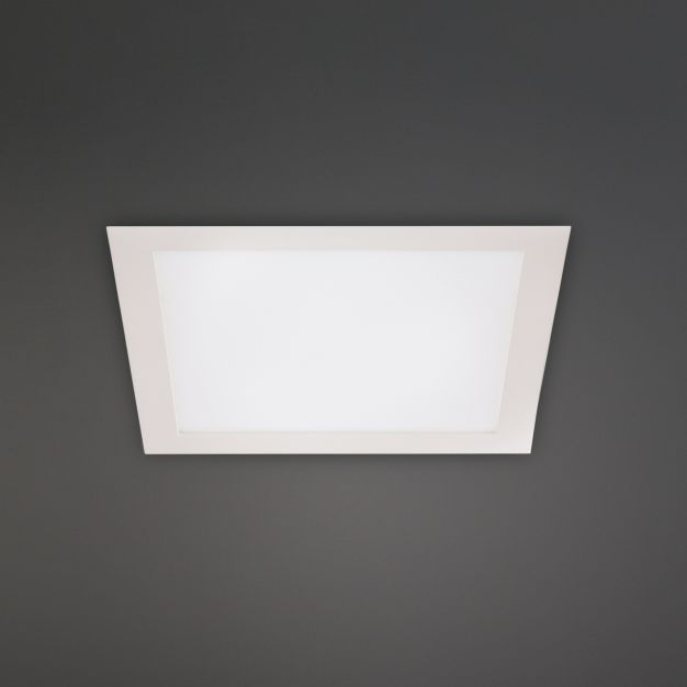 Maxlight Panel LED - spot encastré - 170 x 170 mm, 145 x 145 mm taille d'encastrement - 15W LED inclus - blanc