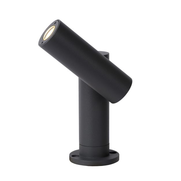 Lucide Tatum - spot de jardin - 10 x 14 x 13 cm - 4,5W LED inclus - IP65 - anthracite