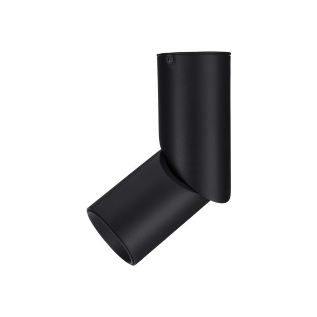 Nova Luce Oberon - spot en saillie - Ø 6 x 18 cm - 6W LED inclus - noir