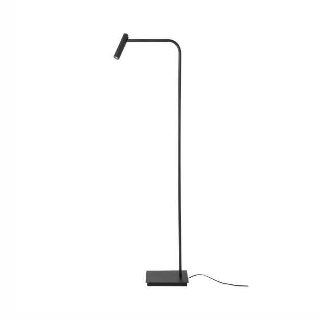 Nova Luce Sicily - lampadaire - 150 cm - 3W LED inclus - noir