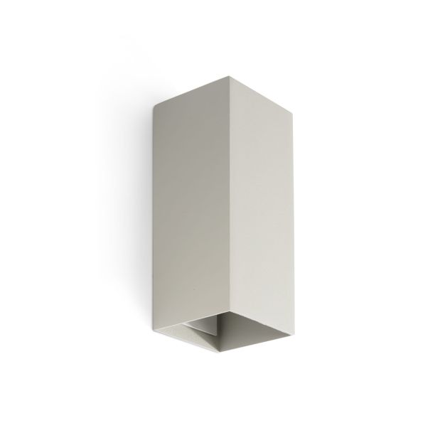 Faro Lune 2L - applique murale - 8 x 15,5 x 6,5 cm - gris
