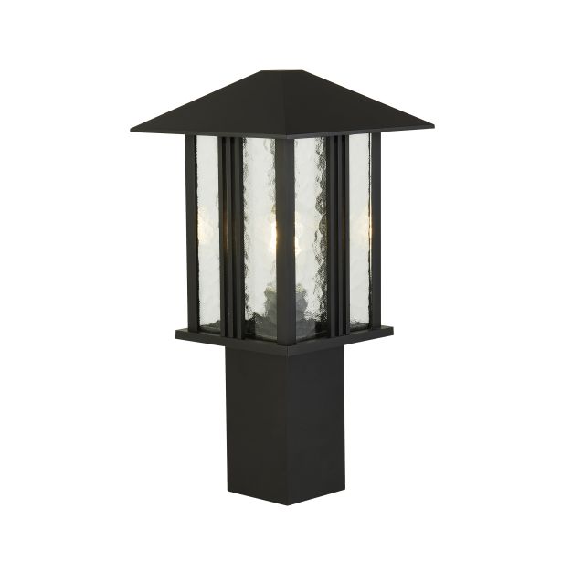 Searchlight Venice - lampe de jardin - 23 x 23 x 45 cm - IP44 - noir