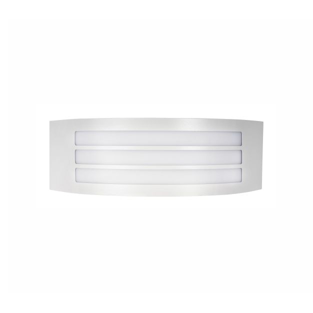 Nova Luce Zenith - applique d'extérieur - 30,5 x 9 x 10,5 cm - IP44 - blanc