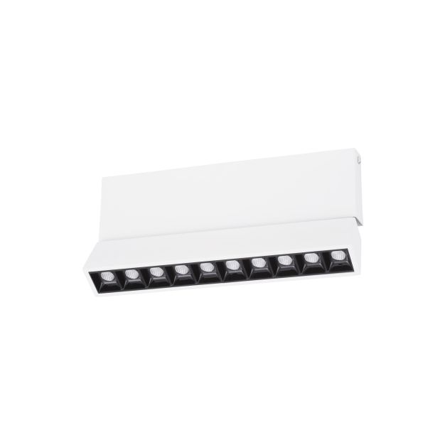 Nova Luce Pad - plafonnier - 27,5 x 4 x 12,2 cm - 15W LED inclus - blanc