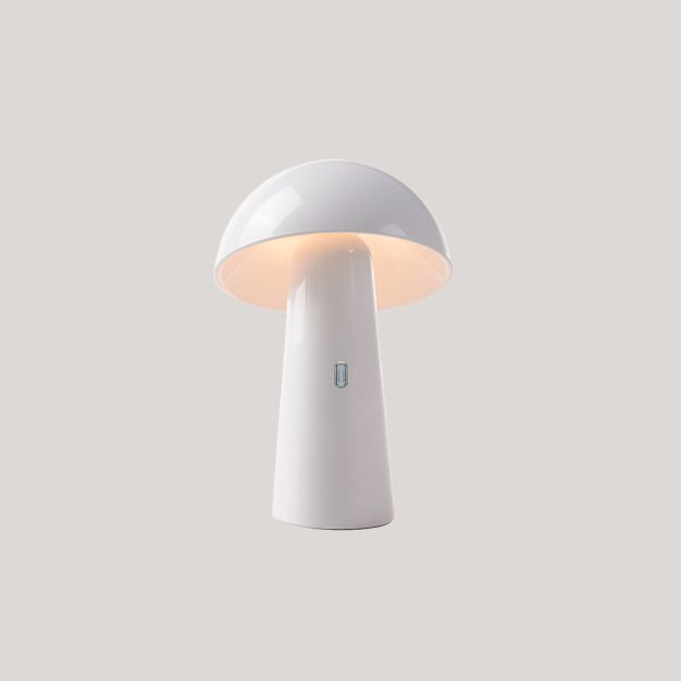 New Garden Shitake - lampe de table d'extérieur - Ø16,5 x 25,5 cm - 7,5W LED inclus - IP44 - blanc