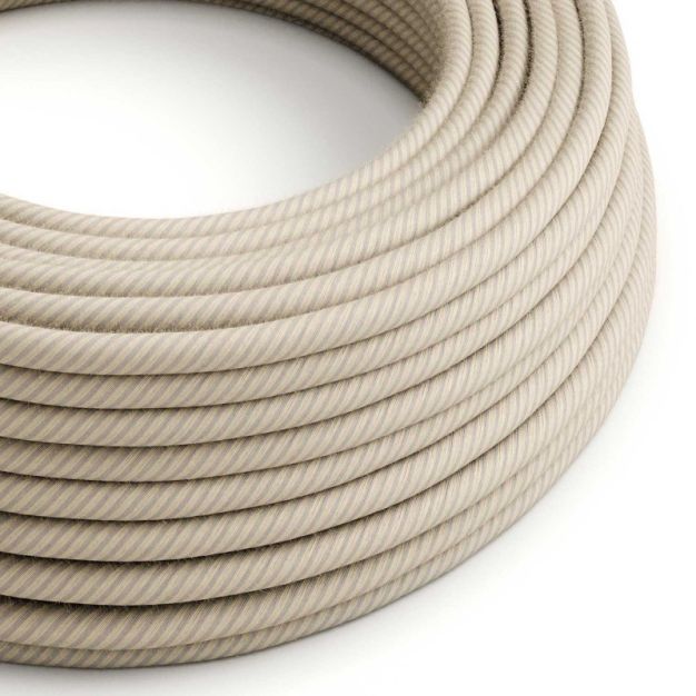 Creative Cables - cordon textile - par 100 cm - coton et lin