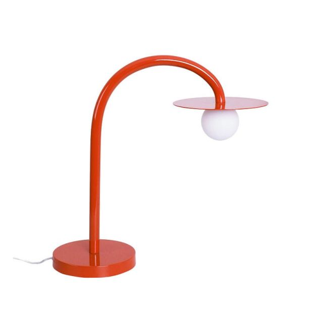 Maxlight Enigma - lampe de table - 39 x 45 cm - 2W LED inclus - rouge