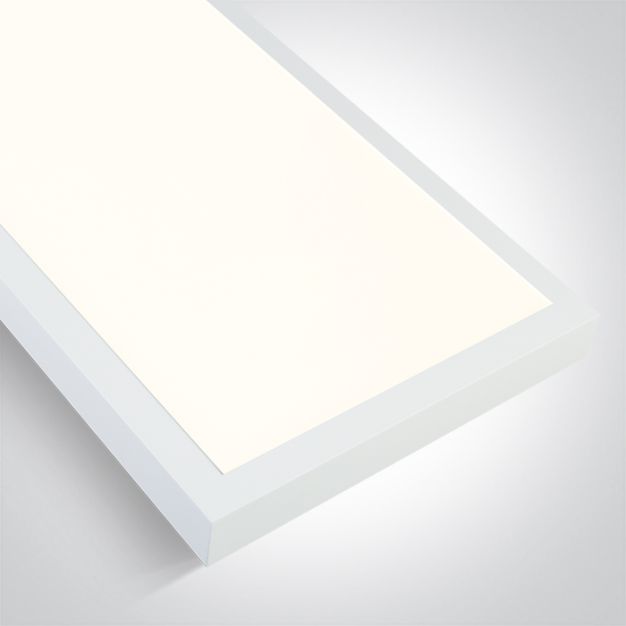 ONE Light UGR19 Backlit CCT V - plafonnier - 150 x 30 x 4,2 cm - 50W LED inclus - blanc