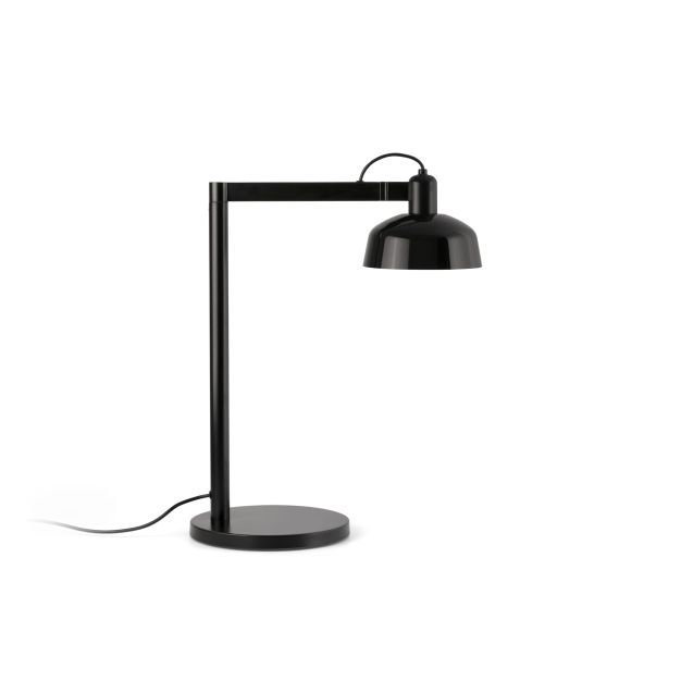 Faro Tatawin - lampe de table - 25 x 45,4 x 57,5 cm - noir satiné et noir brillant