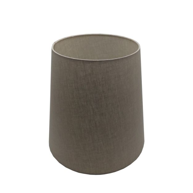 Artdelight – abat-jour pour lampadaire – Ø 30 x 40 cm – gris