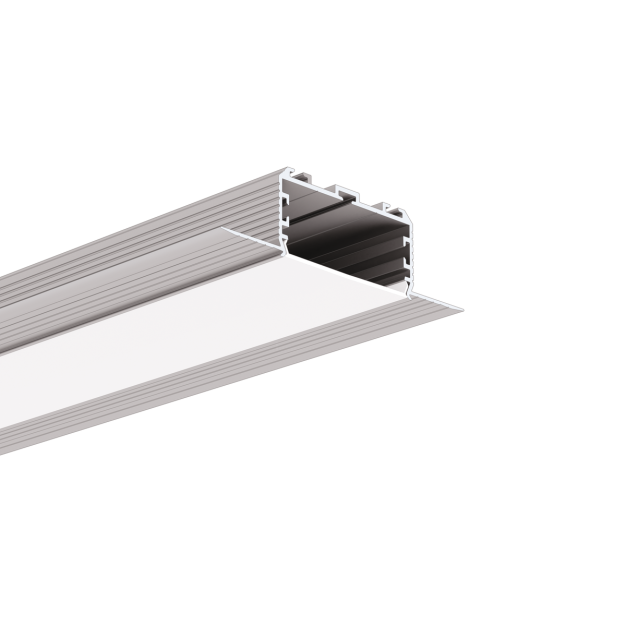 Klus Kozel-50 - profilé LED encastré - largeur de fenêtre 4,55 cm - aluminium
