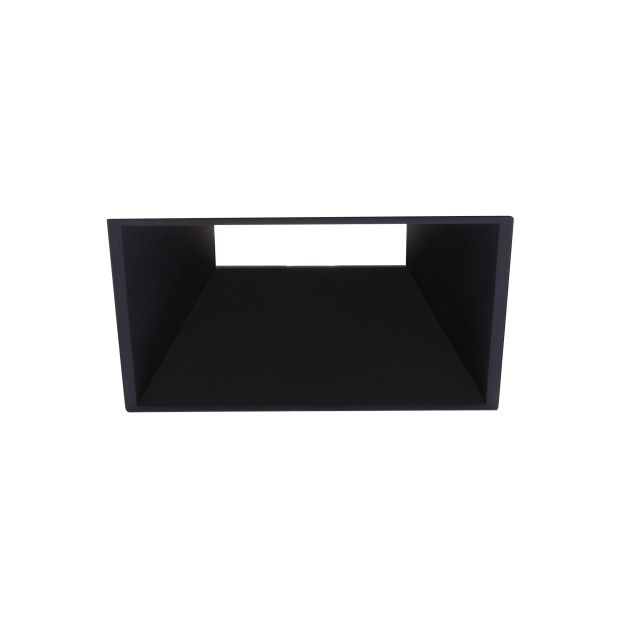Nova Luce - cadre intérieur carré - 75 x 75 mm - noir