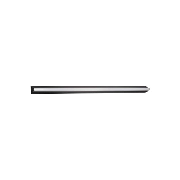 Nova Luce Endo - applique murale - 82 x 5,5 x 4,5 cm - 26W LED inclus - IP44 - noir sablé