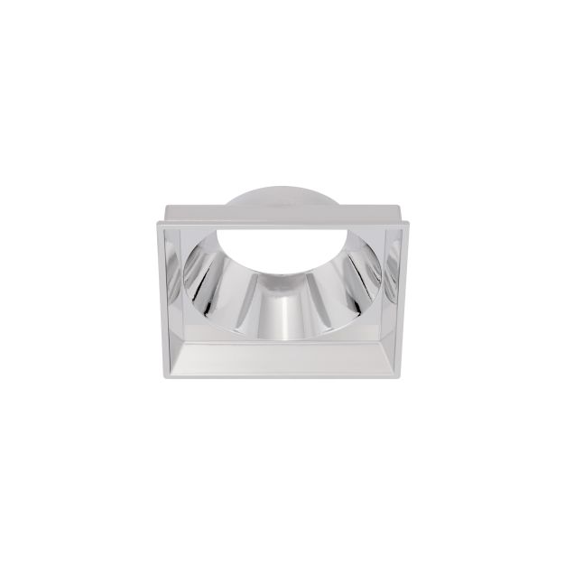 Nova Luce Wall Washer - cache carré pour spot encastré - argenté