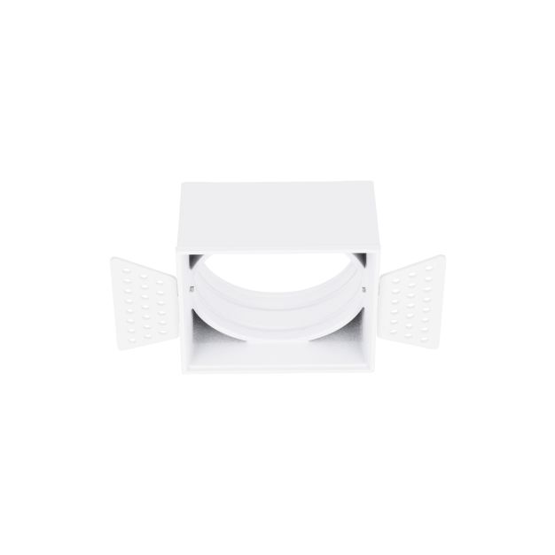 Nova Luce Wall Washer - spot encastré pour module LED - 7,4 x 7,4 cm - blanc