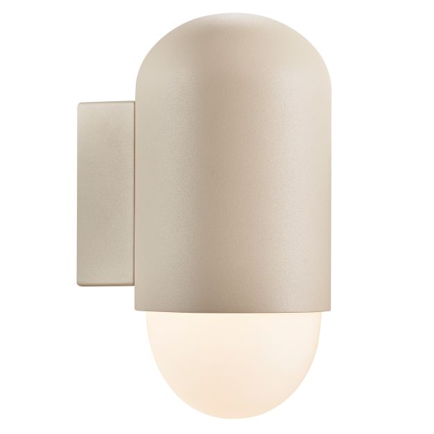 Nordlux Heka - applique murale extérieure - Ø 10,6 x 21,6 x 13,8 cm - IP54 - sablé