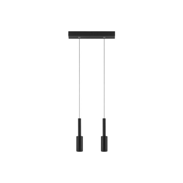 Nova Luce Joy - suspension - 30 x 200 cm - 14W LED inclus - noir sable