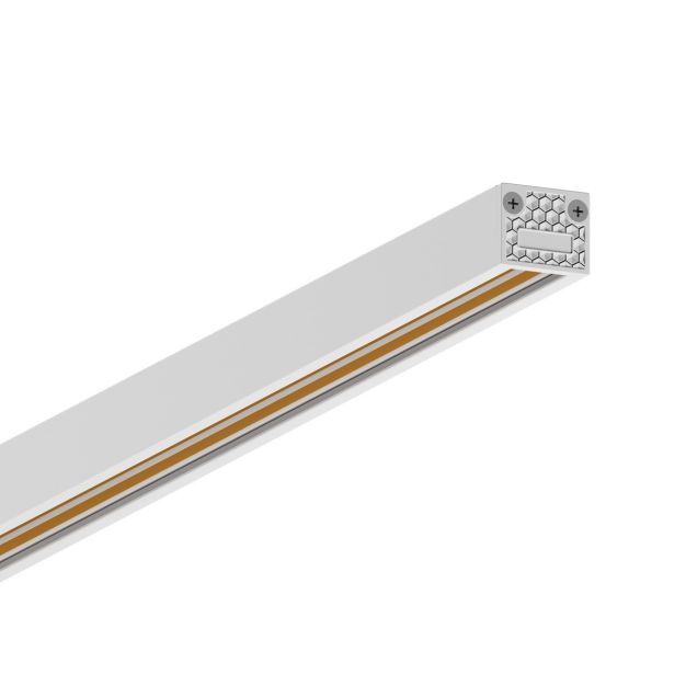 VK Lighting Eiva - système de rail magnétique - profilé de montage - 2,7 x 2,3 cm - dimmable DALI - blanc