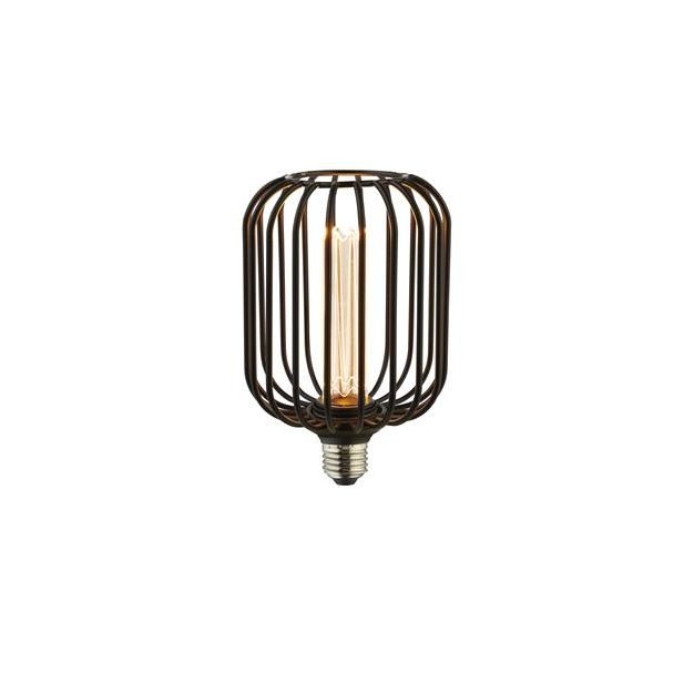 Searchlight Deco LED - Ø 10 x 16,9 cm - E27 - 3,5W dimmable - 1800K - noir