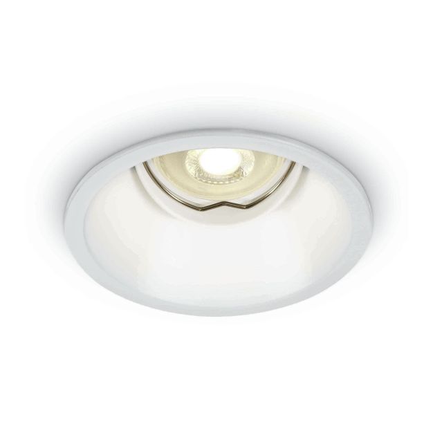 ONE Light Dark Light Round Spots - spot à encastrer - Ø 94 mm, Ø 85 mm encastrable - blanc
