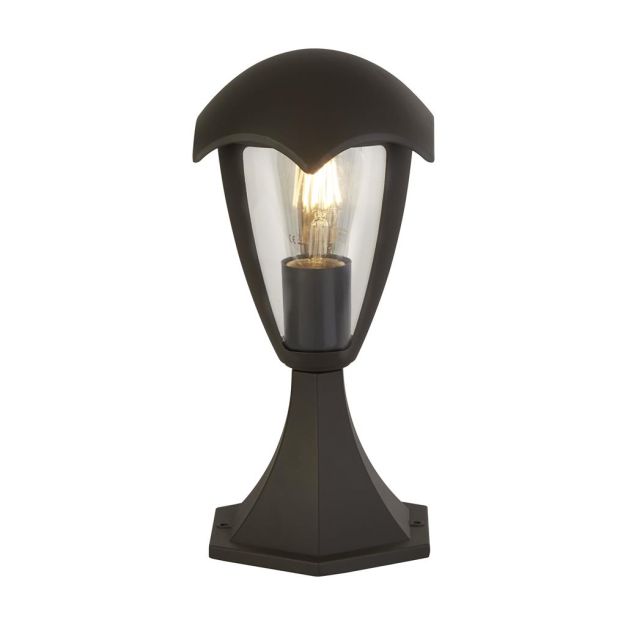 Searchlght Bluebell - poteau de jardin - Ø 17,5 x 30 cm - IP44 - anthracite