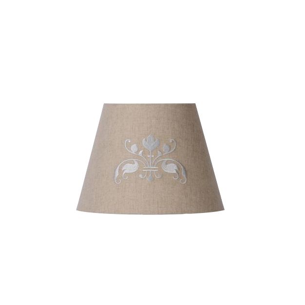 Lucide Robin - abat-jour - Ø 25,5 cm - Taupe