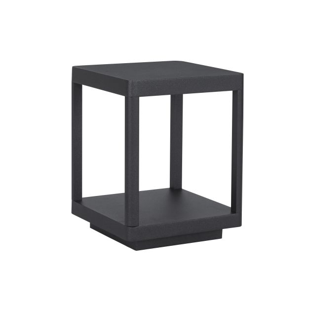 Nova Luce Surf - lampe de jardin - 23 cm - 10W LED inclus - IP65 - anthracite