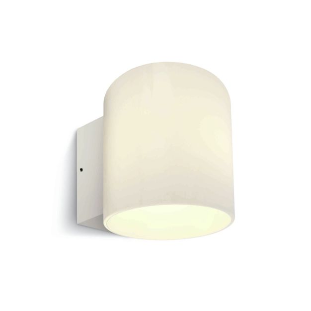 ONE Light Appliques d'extérieur - appliques d'extérieur - 17 x 14 x 15 cm - 10W LED inclus - IP65 - blanc