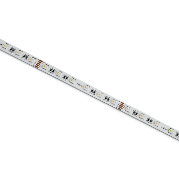 ONE Light RGB & RGBW Strips - 1,2 cm de large, 500 cm de long - 24Vdc - dimmable - 14,4W LED par mètre - RGB+WWW