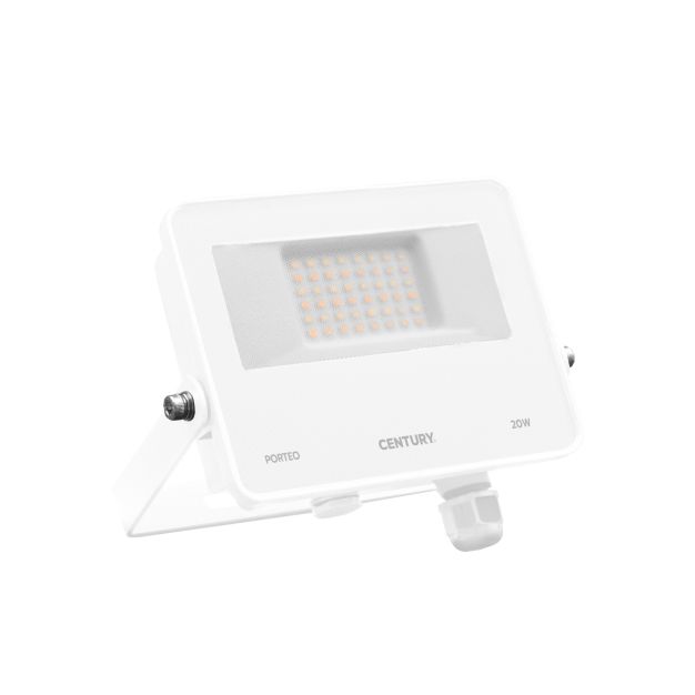Century Italia Porteo CCT - spot - 16,2 x 3,6 x 14,4 cm - 20W LED inclus - couleur de lumière réglable - IP65 - blanc
