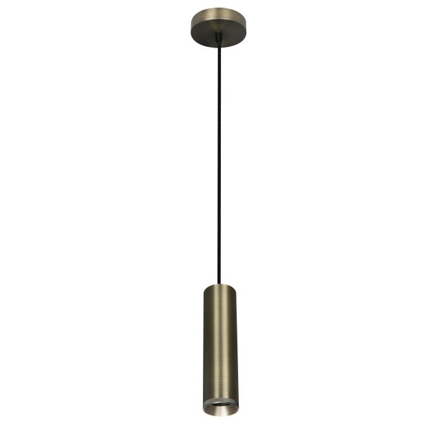 Artdelight Milano – suspension – Ø 6,6 x 250 cm – bronze antique