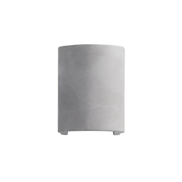 Nova Luce Cadmo - applique d'extérieur - 10,9 x 9,4 x 12 cm - 6W LED inclus - IP65 - béton gris